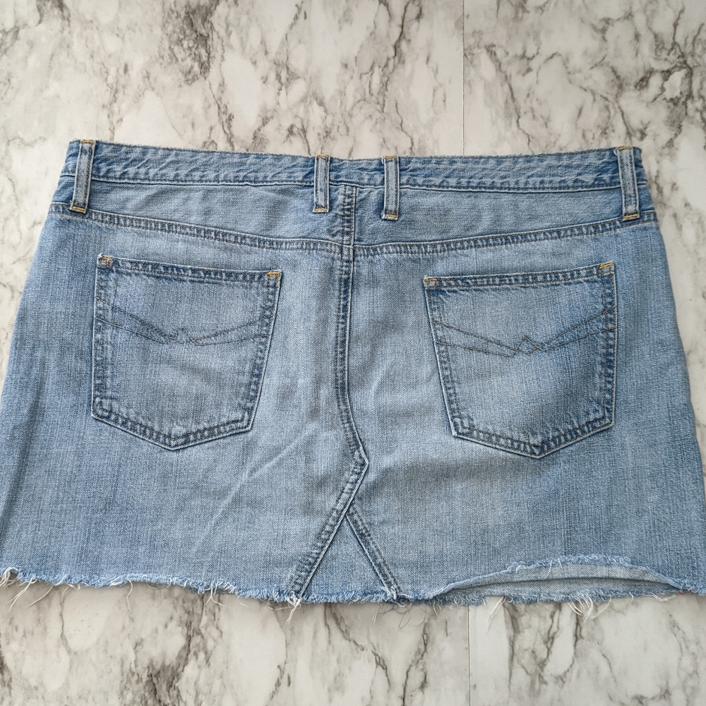 Y2K Gap Denim Plus Size Skirt size 16 - Picture 2 of 6